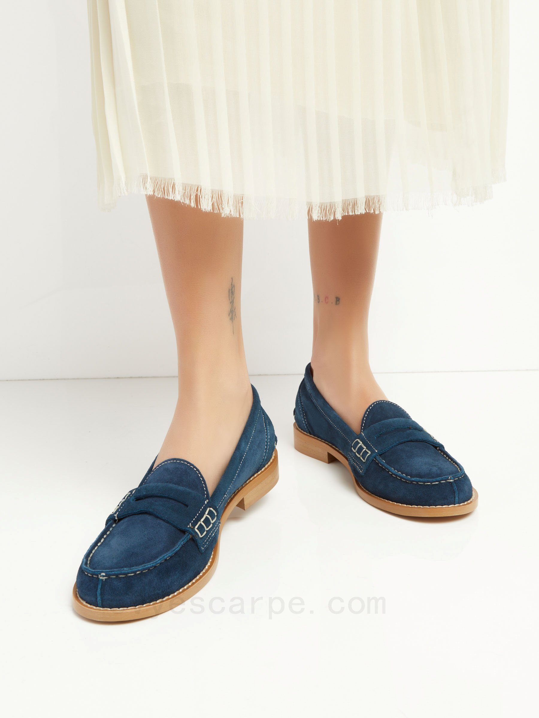 (image for) Acquista Online Suede Loafer F08161027-0431 - Click Image to Close